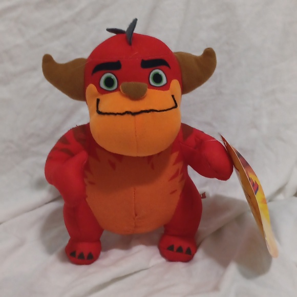 Rayburn Jr RUMBLE Wrestling Monster Stuffed Plush Dragon Paramount NWT - Picture 1 of 4